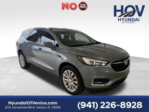 Satin Steel Metallic 2021 Buick Enclave FWD Essence