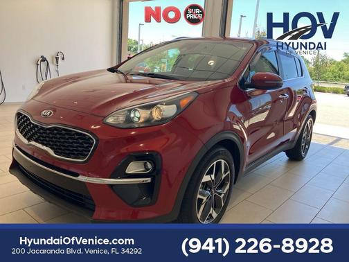 Hyper Red 2020 Kia Sportage EX