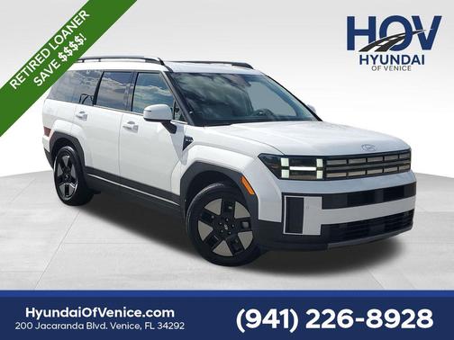 Serenity White 2026 Hyundai SANTA FE SEL 2.4
