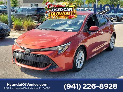 Smoked Paprika Metallic 2019 Toyota Corolla SE