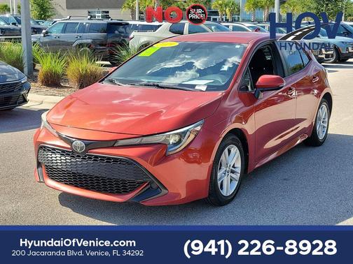 Smoked Paprika Metallic 2019 Toyota Corolla SE