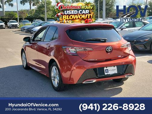 Smoked Paprika Metallic 2019 Toyota Corolla SE