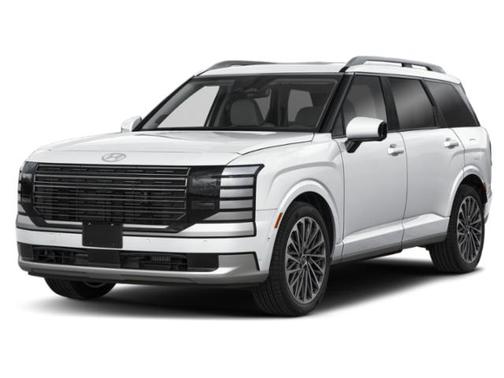 Creamy White Pearl 2026 Hyundai Palisade Hybrid Calligraphy