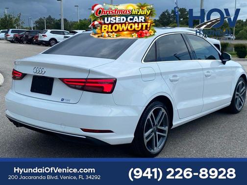Ibis White 2019 Audi A3 2.0T Premium