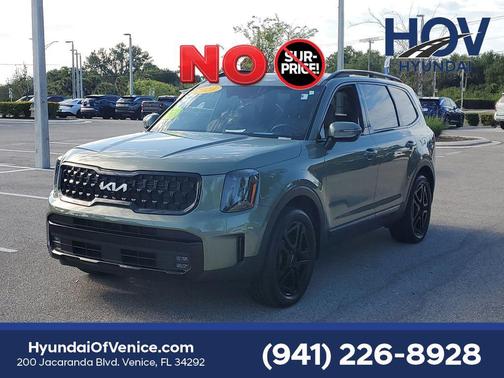 Jungle Green 2024 Kia Telluride SX Prestige X-Line