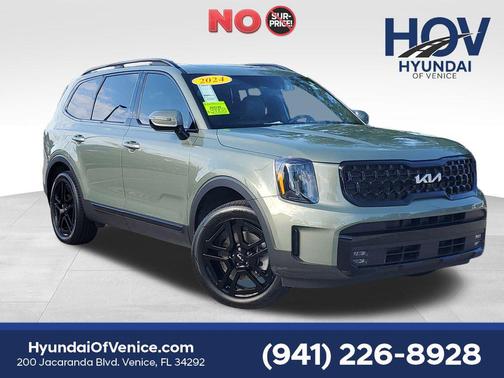 Jungle Green 2024 Kia Telluride SX Prestige X-Line