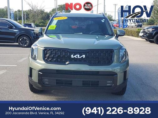 Jungle Green 2024 Kia Telluride SX Prestige X-Line