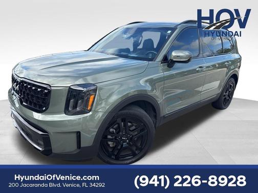 Jungle Green 2024 Kia Telluride SX Prestige X-Line