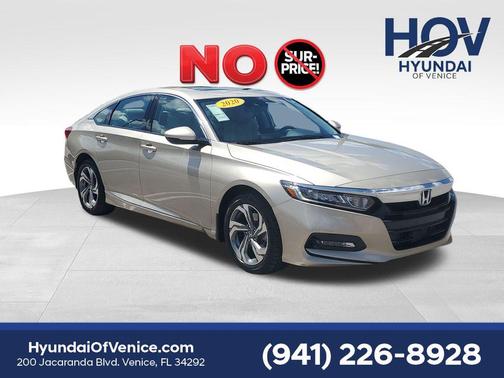 Champagne Frost Pearl 2020 Honda Accord EX-L 1.5T