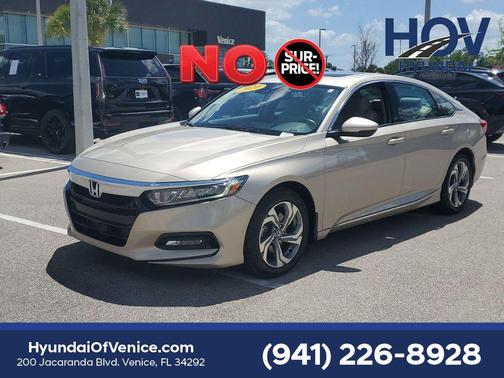 Champagne Frost Pearl 2020 Honda Accord EX-L 1.5T
