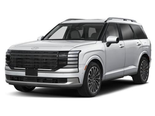 Creamy White Pearl 2027 Hyundai Palisade Hybrid Calligraphy