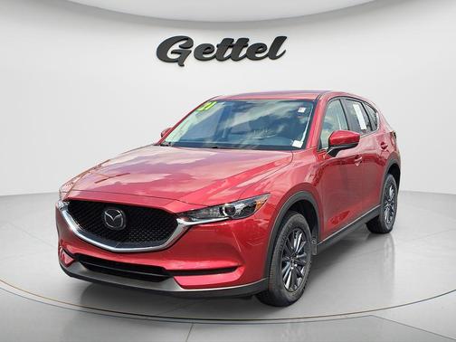 Soul Red Crystal Metallic 2021 Mazda CX-5 Touring