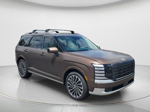 Earthy Brass Matte 2027 Hyundai Palisade Hybrid Calligraphy AWD