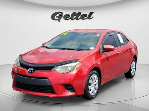 Barcelona Red Metallic 2014 Toyota Corolla LE