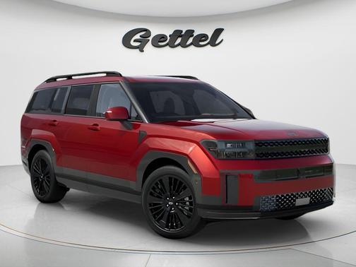 Ultimate Red 2026 Hyundai SANTA FE HEV Calligraphy
