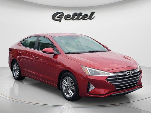 Scarlet Red Pearl 2020 Hyundai ELANTRA SEL