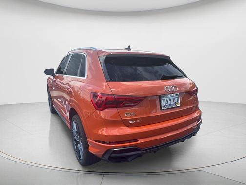 Pulse Orange 2021 Audi Q3 45 S line Premium Plus
