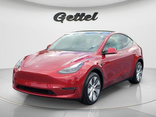 Ultra Red 2024 Tesla Model Y Long Range Dual Motor All-Wheel Drive