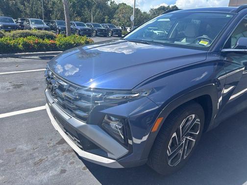 Atlantis Blue 2025 Hyundai TUCSON Limited