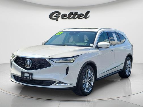 Platinum White Pearl 2023 Acura MDX Advance Package