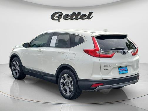 White Diamond Pearl 2018 Honda CR-V EX-L