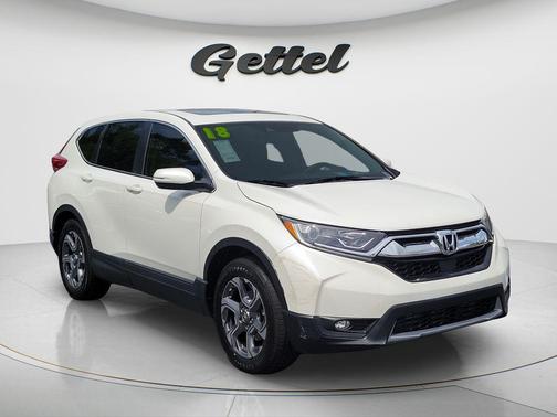 White Diamond Pearl 2018 Honda CR-V EX-L