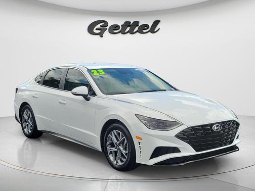 Serenity White 2023 Hyundai SONATA SEL