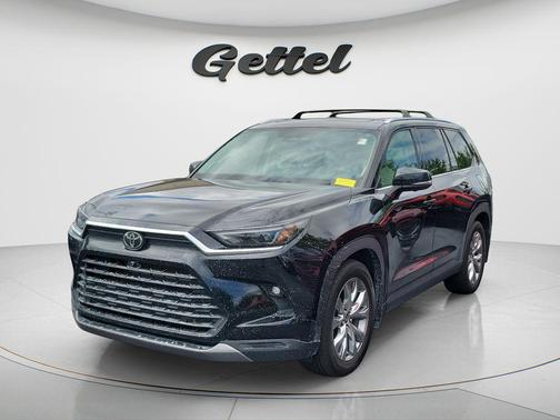 Midnight Black Metallic 2025 Toyota Grand Highlander Limited