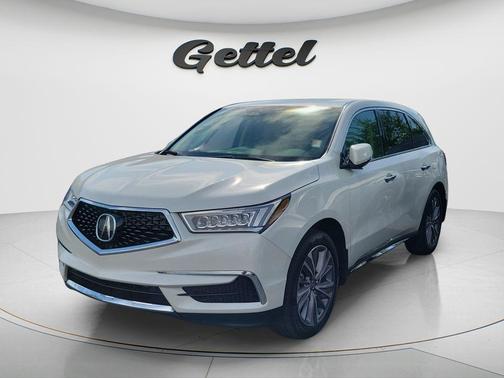 White Diamond Pearl 2018 Acura MDX 3.5L w/Technology Package