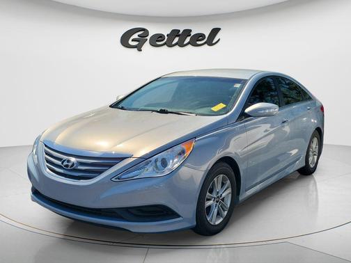 Iridescent Silver Blue Pearl 2014 Hyundai SONATA GLS