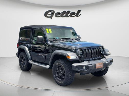 Black Clearcoat 2023 Jeep Wrangler Willys