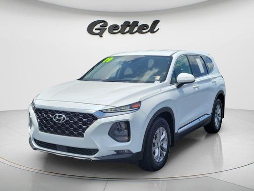 Quartz White 2019 Hyundai SANTA FE SEL 2.4