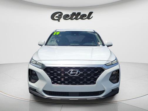 Quartz White 2019 Hyundai SANTA FE SEL 2.4