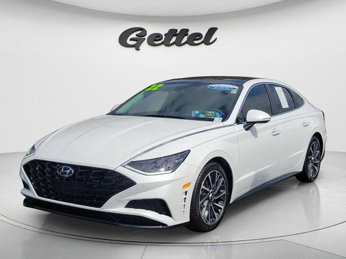 Quartz White 2022 Hyundai SONATA Limited