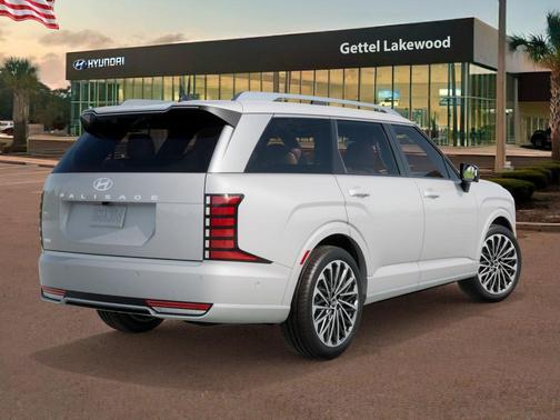 Creamy White Pearl 2026 Hyundai Palisade Hybrid Calligraphy