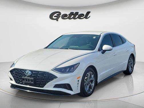 Quartz White 2021 Hyundai SONATA SEL