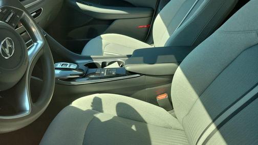 Quartz White 2021 Hyundai SONATA SEL