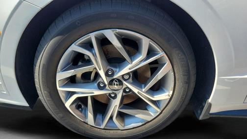 Quartz White 2021 Hyundai SONATA SEL