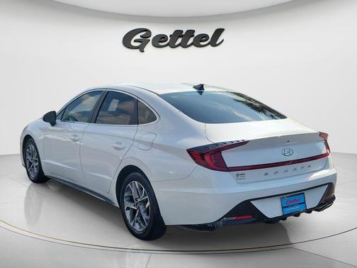 Quartz White 2021 Hyundai SONATA SEL