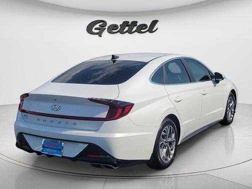 Quartz White 2021 Hyundai SONATA SEL