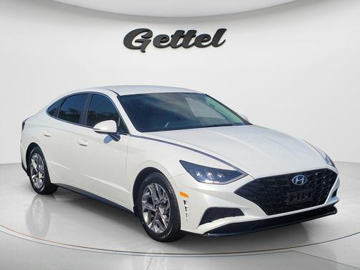 Quartz White 2021 Hyundai SONATA SEL