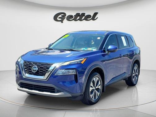 Caspian Blue Metallic 2021 Nissan Rogue SV