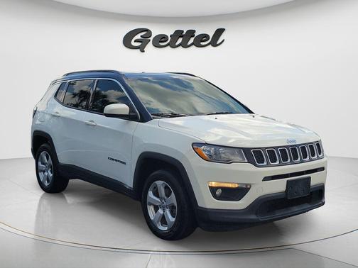 White Clearcoat 2019 Jeep Compass Latitude