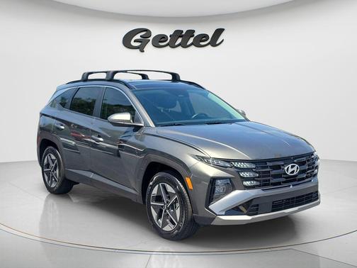 Amazon Gray 2025 Hyundai TUCSON Hybrid SEL Convenience