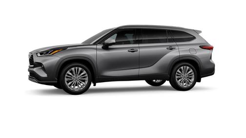 Gray 2026 Toyota Highlander Platinum