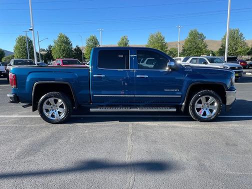 Blue 2018 GMC Sierra 1500 SLT