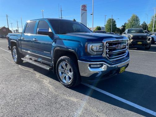 Blue 2018 GMC Sierra 1500 SLT