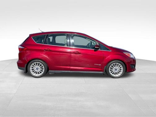 Red 2014 Ford C-Max Hybrid SEL