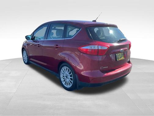 Red 2014 Ford C-Max Hybrid SEL