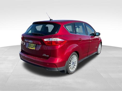 Red 2014 Ford C-Max Hybrid SEL